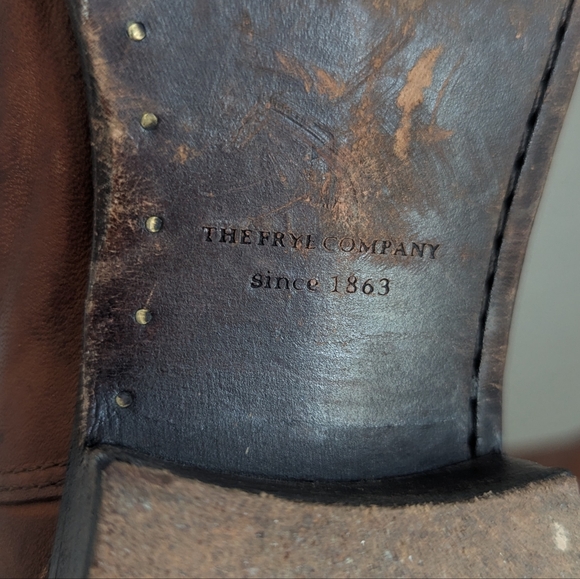 Frye Lindsay Plate Riding Boots - Picture 5 of 8